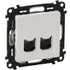 Legrand Valena Life - Zásuvka RJ45 Cat.6A STP 2x