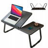 STOLÍK POD NOTEBOOK, SKLADACÍ POČÍTAČ, TABLET, KNIHA, STOJAN NA POSTEĽ