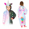 Pyžamo, župán - Onesie (kombinované) Onesies veľkosť 120 viacfarebné (Onesie Kigu pyžamy pre deti dúha jednorožec s)