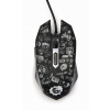 Myš GEMBIRD MUS-6B-GRAFIX-01, čierna s grafickým potiskem, USB