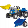 Veľký traktor pre pedále New Holland Set Rollykid (Veľký traktor pre pedále New Holland Set Rollykid)