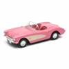 Welly Chevrolet Corvette (1957) 1:34 kabriolet ružový Welly