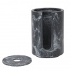 Ferm Living Zásobník na vatové tampóniky Mist Charcoal