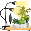 Osvetlenie pre rastliny - Lampa pre rast rastlín s USB Clip 10W 44x LED (Osvetlenie pre rastliny - Lampa pre rast rastlín s USB Clip 10W 44x LED)