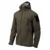 Bunda Helikon nepremokavá s kapucňou taktická Squall Taiga Green - M