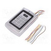 Kódový zámek RFID IP44 12VDC na omítku -40÷60°C 0÷99s