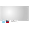 Hopa ODRA Obdĺžnikové zrkadlo so zaoblenými rohmi s LED osvetlením 60x120cm ZRODRA6012