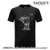 Tričko RANGER® - JELEŇ - b Čierna XXL