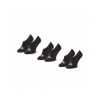 Calvin Klein pánske čierne ponožky 3 pack 701218723 ONE SIZE