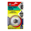 Den Braven High Tack Clear Obojstranná páska 19 mm x 1 mm x 2,5 m