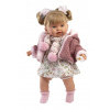 Llorens 42286 ALEXANDRA - realistická bábika so zvukmi a látkovým telom - 42 cm