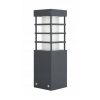 Stĺpíkové osvetlenie - Záhradné stojace svietidlo RADO II 3 DG sivé 25cm (Stĺpíkové osvetlenie - Záhradné stojace svietidlo RADO II 3 DG sivé 25cm)