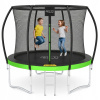 Trampolína so sieťou 4FIZJO 252 cm FT 8 (244-252 cm)