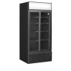 Chladicí skříň prosklené posuvné dveře | TEFCOLD FSC 891 S Black