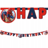 Procos Banner Happy Birthday Spiderman Crime Fighter 2 m