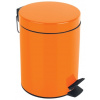 Spirella pedálový odpadkový kôš Sydney, oranžový, oceľ, 3 l