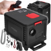 Olejový ohrievač Kraft&Dele 9 kW LCD s diaľkovým ovládaním 12/24/230V