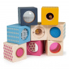 Bigjigs Toys Zmyslové kocky Bigjigs Toys Zmyslové kocky