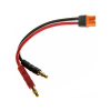 Spektrum nabíjací kábel IC3 s banánikmi 15cm 13AWG