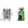 ECM Mechanika Slim PID + Eureka Atom 60, kawasaki green
