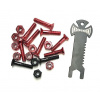 skrutky INDEPENDENT 1inch PHILLIPS HARDWARE Red/Black + TOOL 1 inch