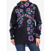 Nepremokavá bunda dámska Crazy Parka Wonder Magic Shell - mandala