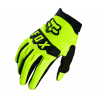 Detské motokrosové rukavice Fox YTH Dirtpaw fluo / yellow veľ. L