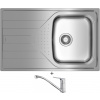 Teka UNIVERSE 45 T-XP 1B 1D nerezová oceľ + Teka MTP 913 CR chróm