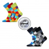Společenské ponožky Lonka DECUBE mix barevné 39-42 (26-28)