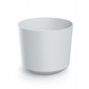 PROSPERPLAST Kvetináč TUBO 12,8cm biely