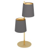 Retro a vintage svietidlo EGLO ALMEIDA 2 cappucino/brass 99611