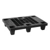 Plastová paleta z PE-RE, 600 x 800 x 150 mm, 6x nožičky, stohovateľná, BJ = 5 ks