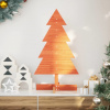 zahrada-XL Drevený vianočný stromček voskovohnedý 80 cm masívna borovica 858185