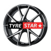ALUTEC ADX1 7.0x17 4x100 ET37 diamant-schwarz frontpoliert