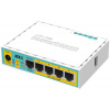 MIKROTIK MikroTik RouterBOARD RB750UPr2 Hex PoE lite 64 MB RAM, 650 MHz, 5x LAN, 1x USB, PoE vr. L4