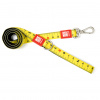 Max&Molly Short Leash Ruler - farebné mestské vodítko pre psa, krajčírsky vzor, 120 cm - L