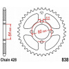 Zadná ozubená reťaz JT R838 31-49Z Yamaha YBR 125 ED