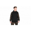 Fox Mikina LW BLack Camo Qtr Zip