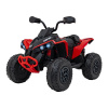mamido Detská elektrická štvorkolka Maverick ATV 2x200W červená