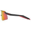 UVEX BRÝLE PACE STAGE S BLACK MATT / MIR.RED (S5340122216) Uni