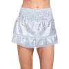 Dámske sukne Lucky in Love Novelty Prints High Waist Rainbow Leopard - Viacfarebný (L)