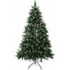 Stromček MagicHome Vianoce Albero, jedľa, zasnežené konce, so šiškami, 180 cm