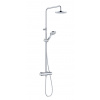 Kludi Dive Sprchový set s termostatom, priemer 20 cm, 3 prúdy, chróm 6907905-00