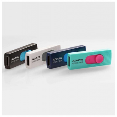 ADATA UV220/32GB/USB 2.0/USB-A/Černá (AUV220-32G-RBKBL)