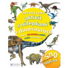 Obrovská kniha s nálepkami o dinosauroch