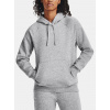 Under Armour Rival Fleece Hoodie Mod Gray Light Heather/White XL