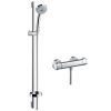 HansGrohe Croma 100 - Sprchový set s termostatom, 3 prúdy, tyč 900 mm, chróm 27085000