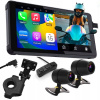 Motocyklová kamera Predná zadná strana Rádio CarPlay Android Auto ORLLO MX-2