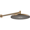 Hansa Aurelia Hlavová sprcha, priemer 30 cm, brúsený bronz 4726030081