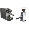 Stone Espresso Lite Black + Eureka Mignon Libra 65 All Purpose, CR white